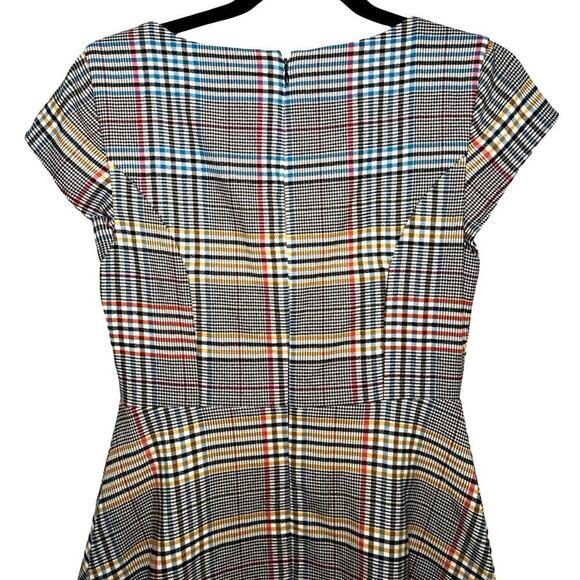 Moulinette Soeurs Anthropologie Women’s Finley Plaid Dress Multicolor Size 4 - Picture 6 of 8